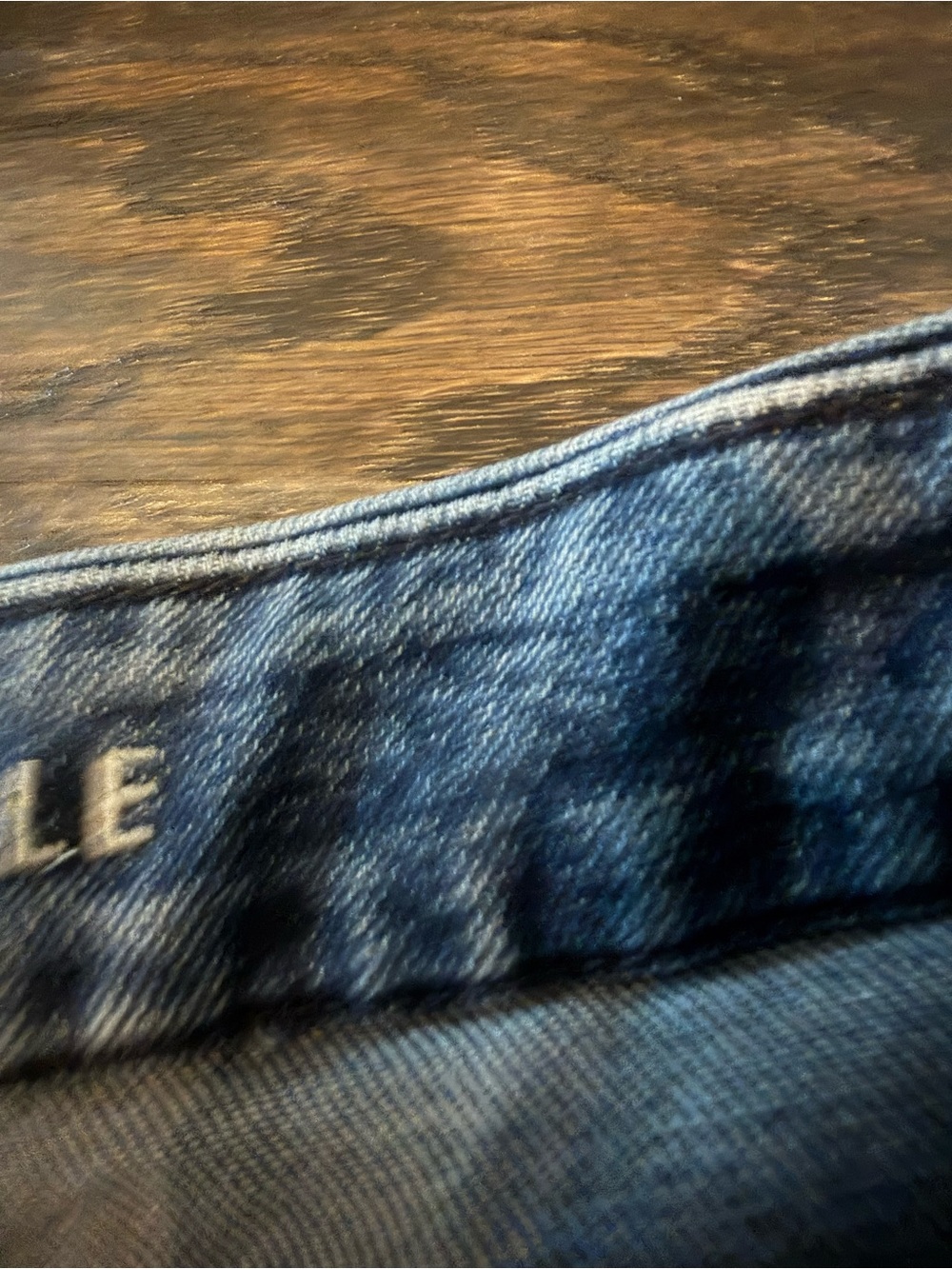 American Eagle Outfitters High-Rise Wide-Leg Jeans in Medium Blue size 4 stretch - Picture 11 of 16